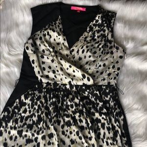 Animal print dress